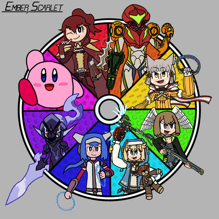 Color Wheel of Characters (06-08-2023)