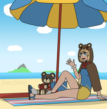 Bridget in the Summer Shade (08-04-2024)