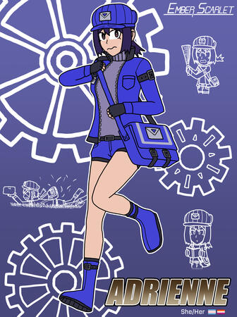 Adrienne (Guilty Gear OC) (08-07-2024)