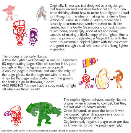 A lengthy visual guide explaining Cagliostro's abilities with unfortunately too much text to put here specifically, check the Bluesky page this links to for a proper alternate text...